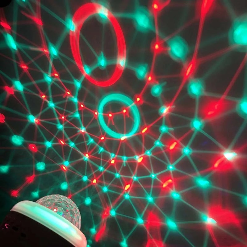 Bluejw Starry Sky LED Projector Night Light - Music Player Party Speaker Lamp - Rotating Galaxy Projector Night Lights for Bedroom, Parties - Image 3